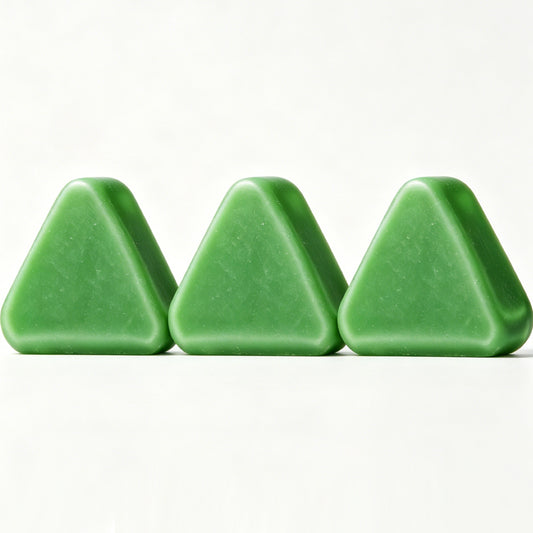 Aloe Vera Shampoo Bar HW0052, 4.23 oz (120g), Pack of 3, Green - for Well-Balanced Hair - Cleansing & Nourishing