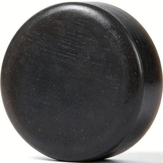 Bamboo Charcoal Shampoo Bar HW0096, 3.53 oz (100g), Pack of 1, Black - for Anti-Hair Loss, Regrowth, pH Balanced
