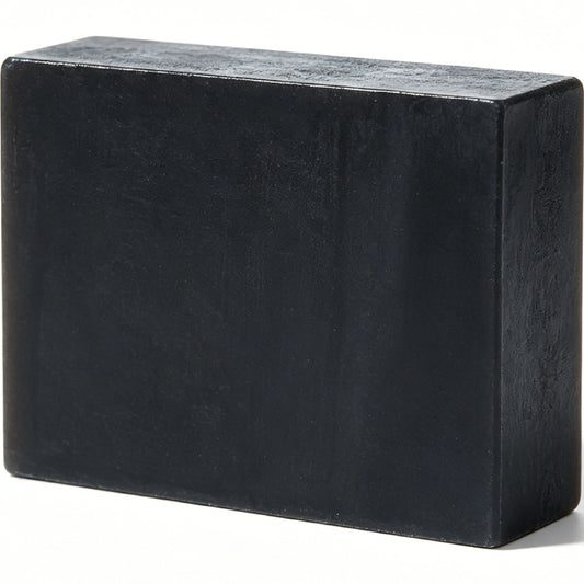 Bamboo Charcoal Shampoo Bar HW0113, 3.53 oz (100g), Pack of 1, Black - Strengthening, Shine, Scalp Care
