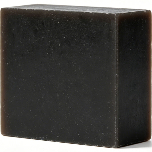 Bamboo Charcoal Shampoo Bar HW0117, 3.53 oz (100g), Pack of 1, Black - Promotes Growth, Repairs Damaged Hair