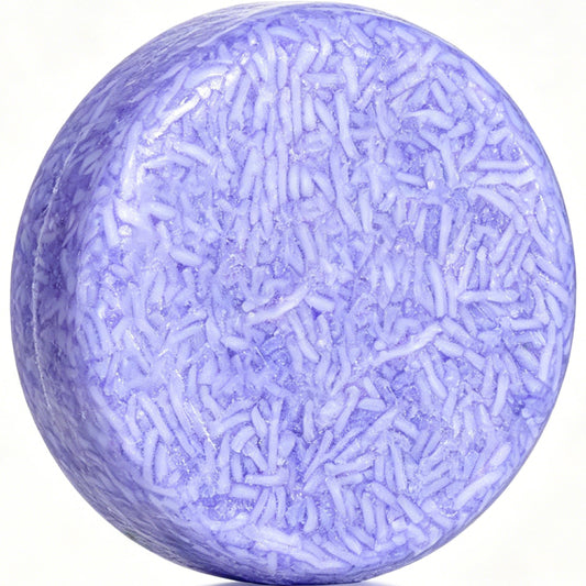 Lavender Shampoo Bar HW0141, 2.12 oz (60g), Pack of 1, Purple - for Thickening, Fullness, Strength, and Growth