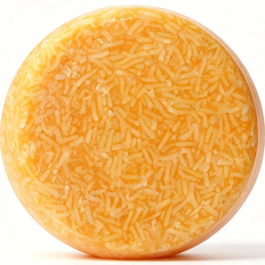 Honey Shampoo Bar HW0144, 2.12 oz (60g), Pack of 1, Orange - Strengthening, Shine, Scalp Care