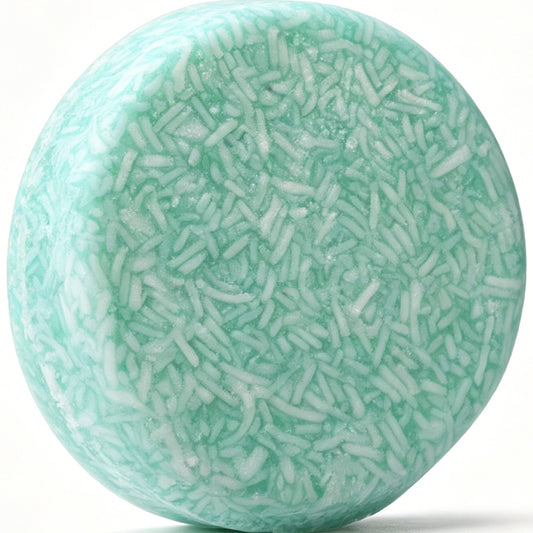 Peppermint Shampoo Bar HW0149, 2.12 oz (60g), Pack of 1, Green - for Thickening, Fullness, Strength, and Growth