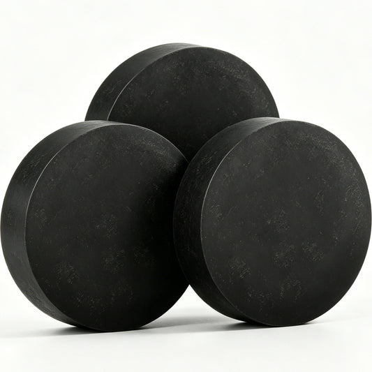 Bamboo Charcoal Shampoo Bar HW0171, 3.53 oz (100g), Pack of 3, Black - for Thickening, Fullness, Strength, and Growth