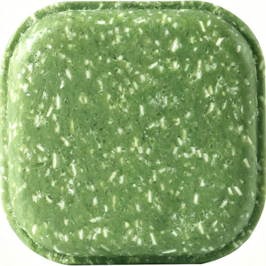 Aloe Vera Shampoo Bar HW0185, 3.53 oz (100g), Pack of 1, Green - Strengthening, Shine, Scalp Care