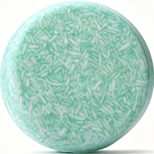 Peppermint Shampoo Bar HW0204, 2.12 oz (60g), Pack of 1, Green - for Thickening, Fullness, Strength, and Growth