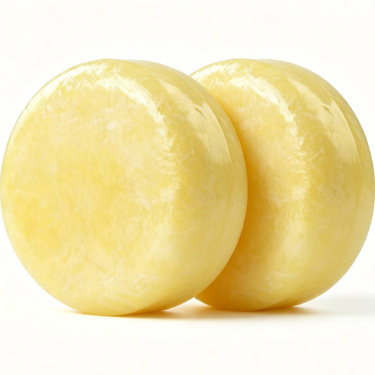 Lemon Shampoo Bar HW0231, 2.12 oz (60g), Pack of 2, Yellow - Promotes Growth, Repairs Damaged Hair