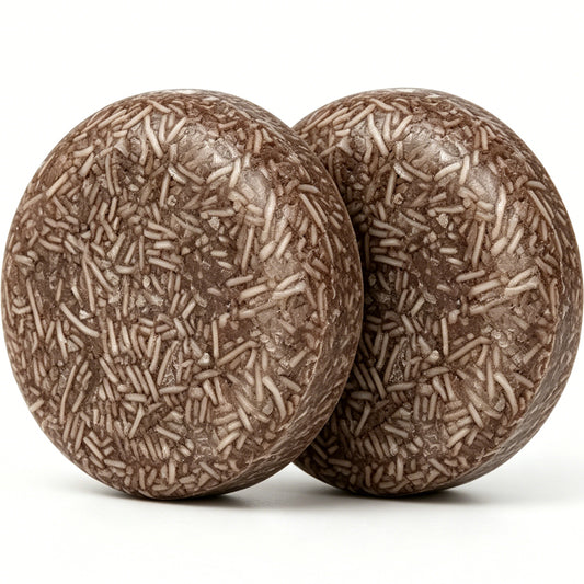 Ginseng Shampoo Bar HW0249, 2.12 oz (60g), Pack of 2, Brown - for Anti-Hair Loss, Regrowth, pH Balanced