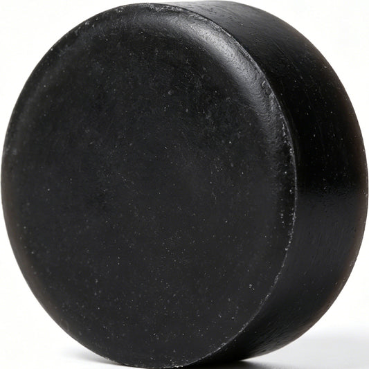 Bamboo Charcoal Shampoo Bar HW0281, 3.53 oz (100g), Pack of 1, Black - for Well-Balanced Hair - Cleansing & Nourishing